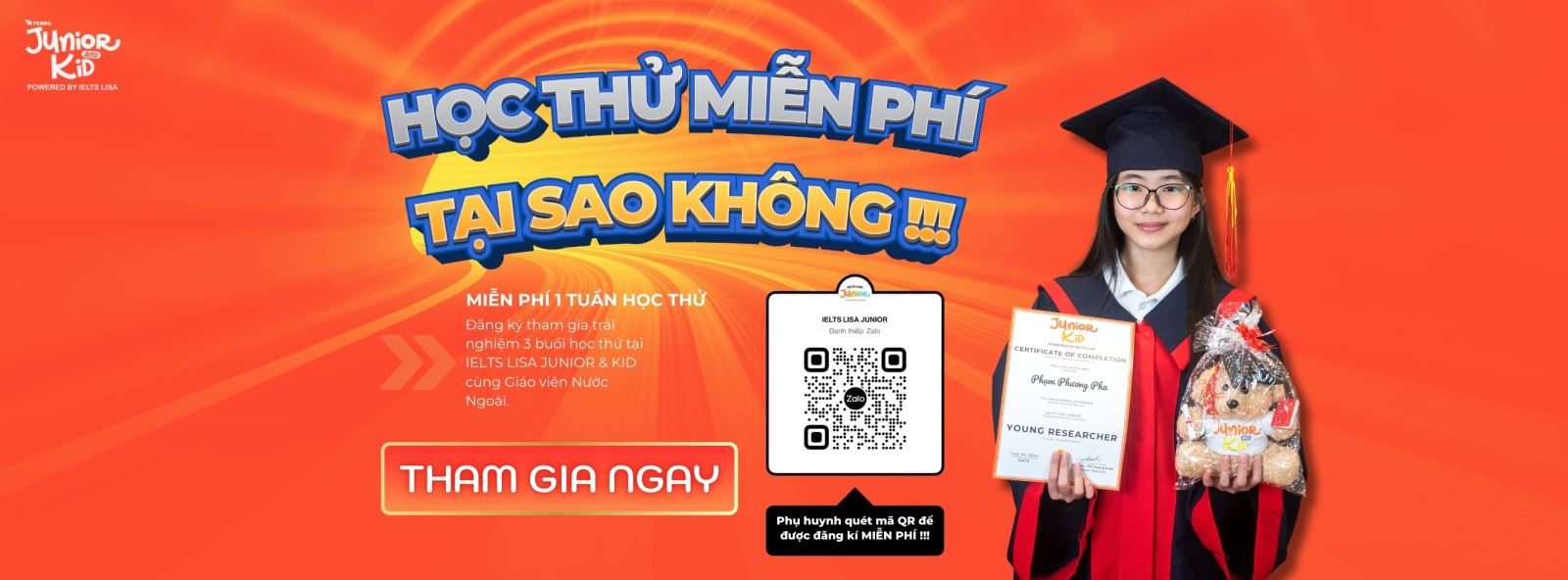 🎉 HỌC THỬ MIỄN PHÍ - TẠI SAO KHÔNG? 🎉