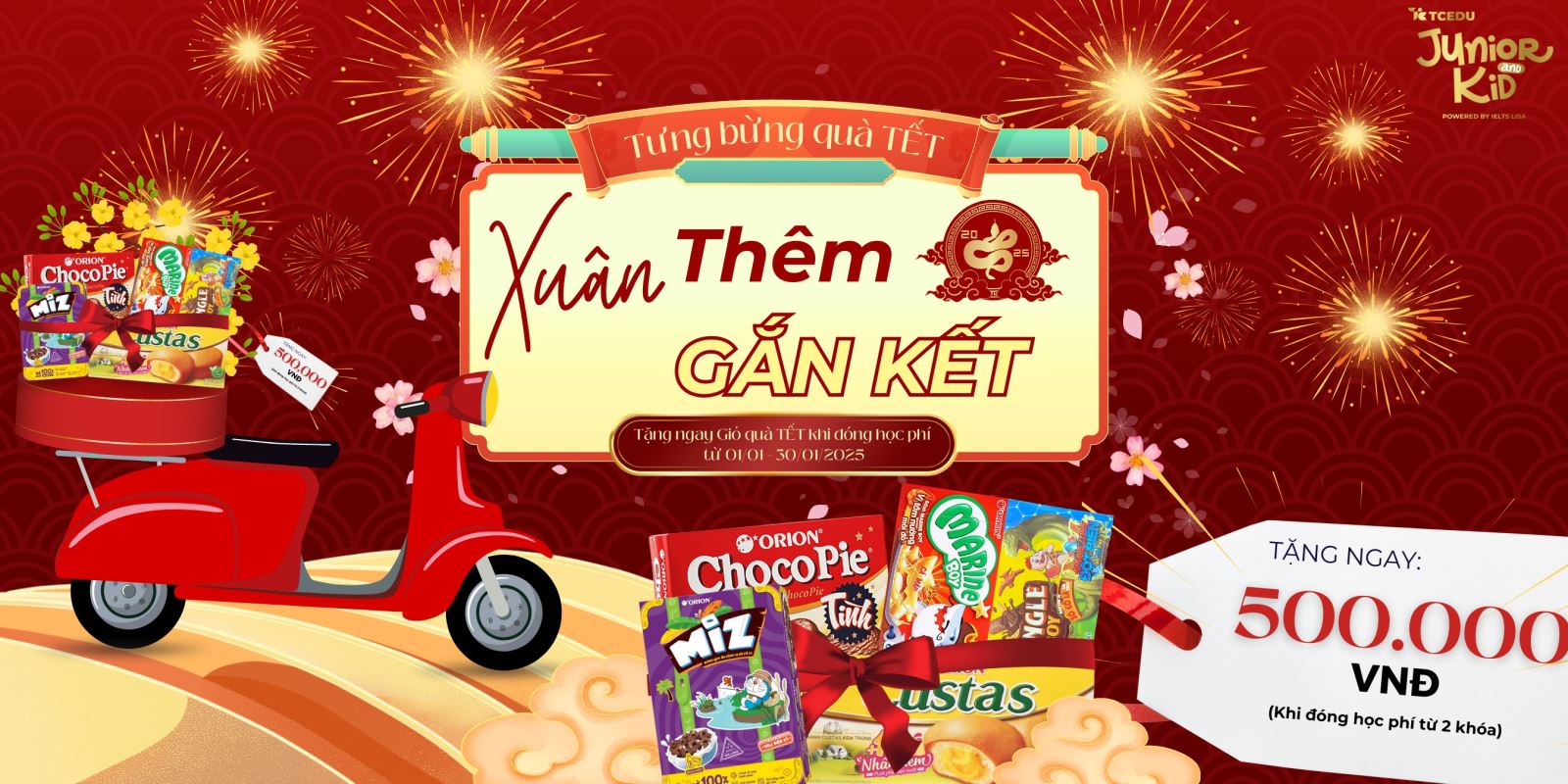 🎉 TƯNG BỪNG QUÀ TẾT - XUÂN THÊM GẮN KẾT